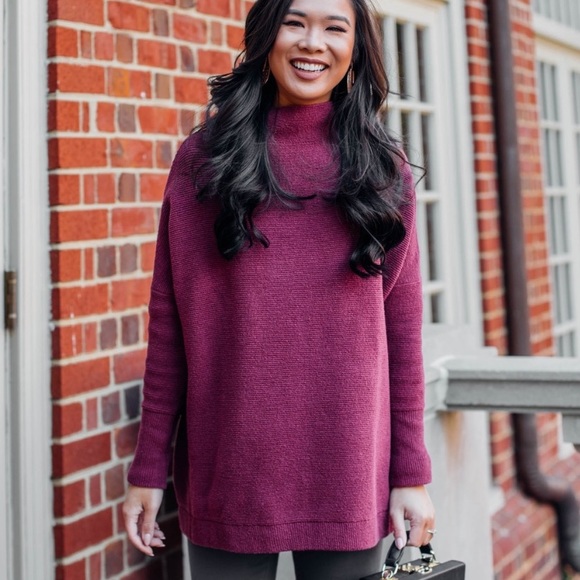 Ottoman Slouchy Tunic Sweater Nwt 
